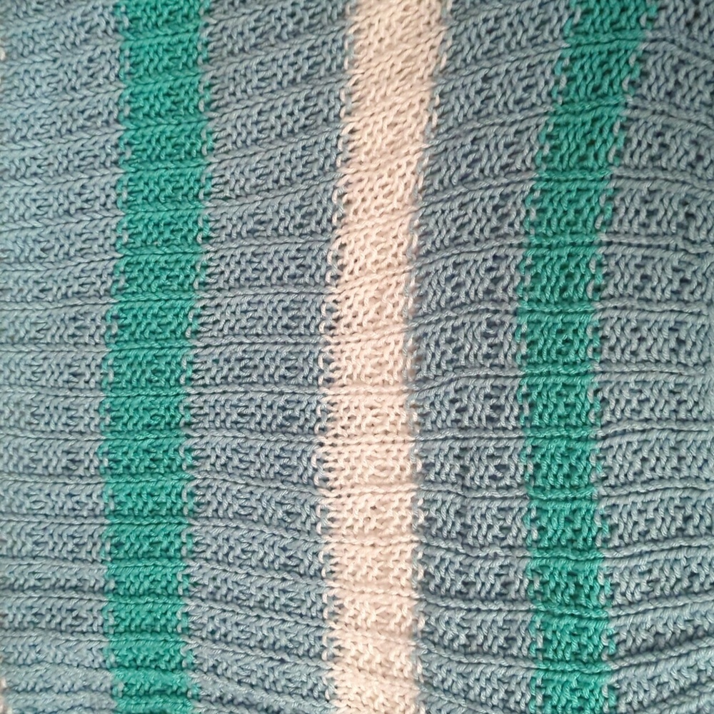 Knit blanket 40 X 40